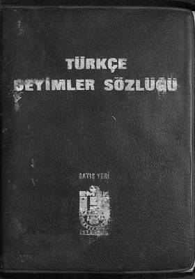 Türkçe Deyimler Sözlüğü - 1968 KTP2982 - 1