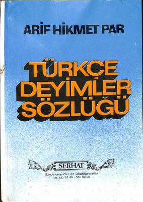 TÜRKÇE DEYİMLER SÖZLÜĞÜ KTP657 - 1