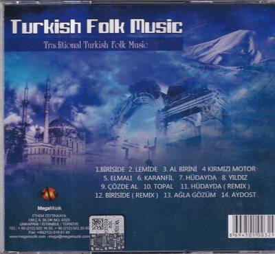 Turkish Folk Music Ankaralı Yılmaz Yıldız* ( İkinci El ) CD Müzik CD1029 - 2