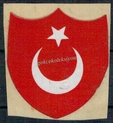 Türkiye Bayrağı Temalı Çıkartma Aksesuarı AKS176 - 2