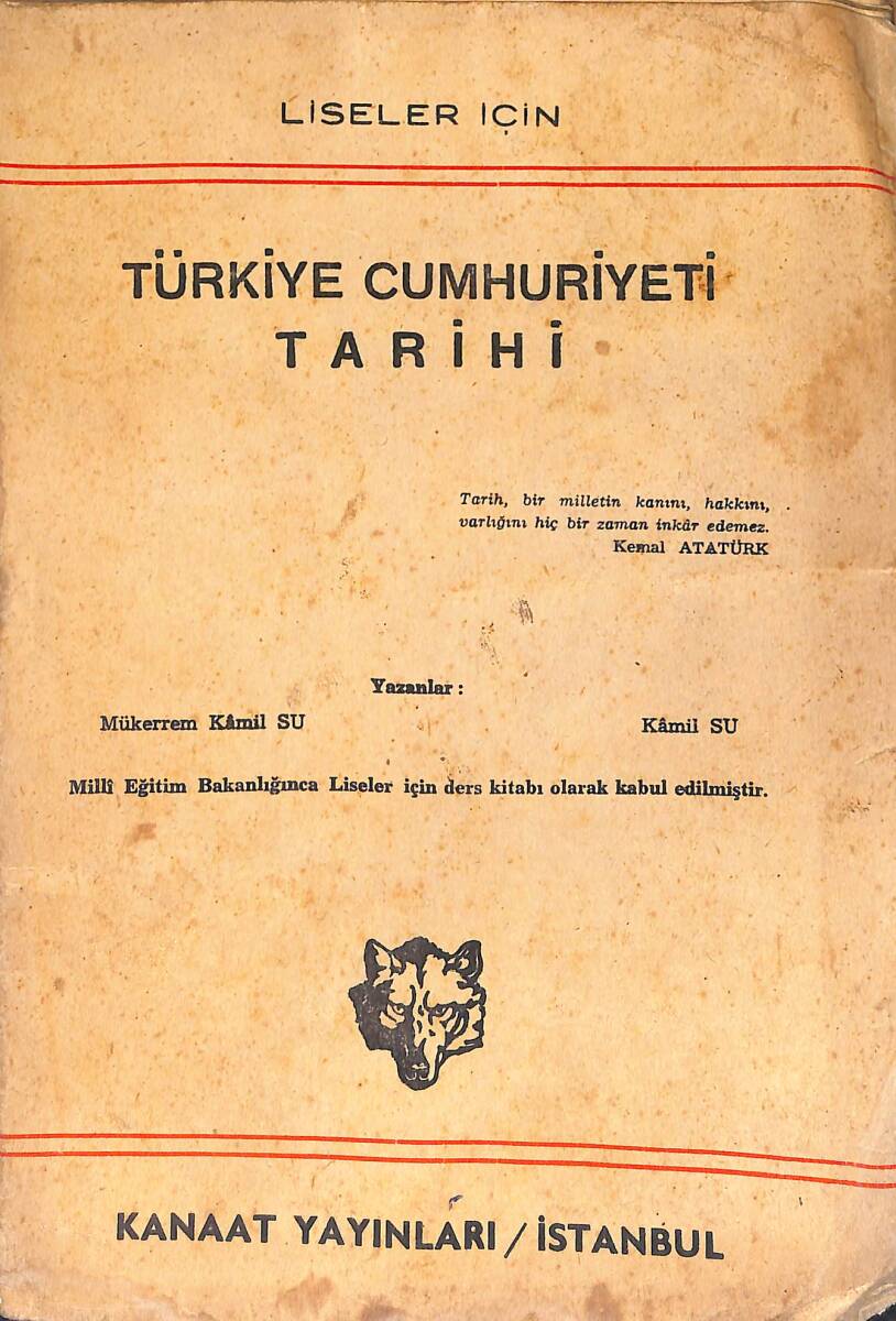 Türkiye Cumhuriyeti Tarihi NDR91028 - 1