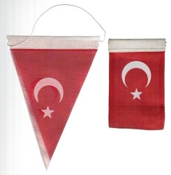 Türkiye Flama Bayrağı AKS138 - 2