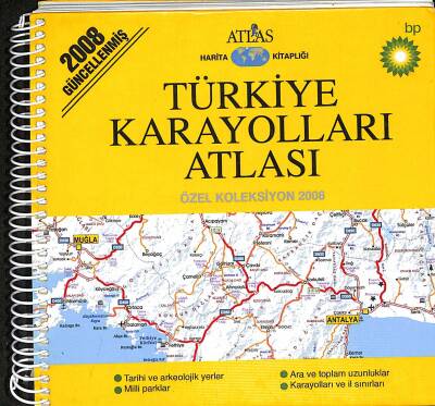 TÜRKİYE KARAYOLLARI ATLASI ÖZEL KOLEKSİYON 2008 NDR83076 - 1