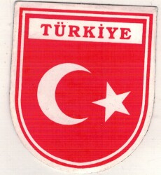 Türkiye Yazılı Sticker AKS1602 - 2