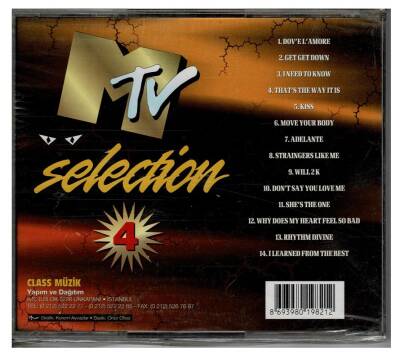 TV Selection 4 *Super Dance Hits* CD Müzik CD61 - 8