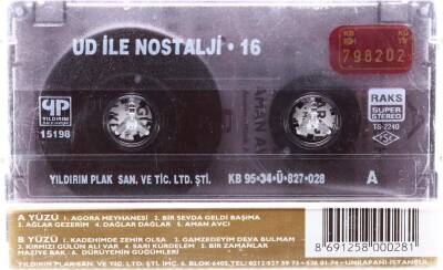 Ud İle Nostalji - 16 *Kaset* KST6939 - 2