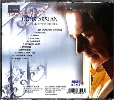 Uğur Arslan * Biz Barışmayız ArtıkDeniz Feneri Şiirleri 4 * CD Müzik CD2882 - 8