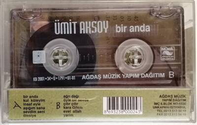 Ümit Aksoy *Bir Anda* Kaset KST9780 - 4