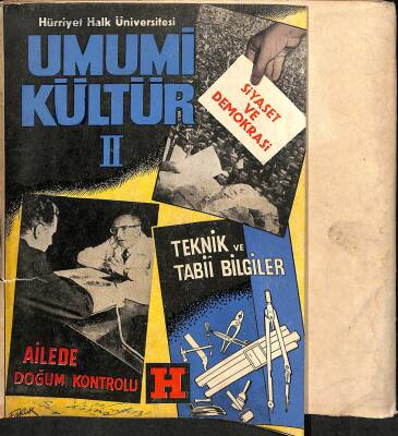 Umumi Kültür II ( GAZETE KÜPÜRÜ ŞEKLİNDE ) NDR77941 - 1