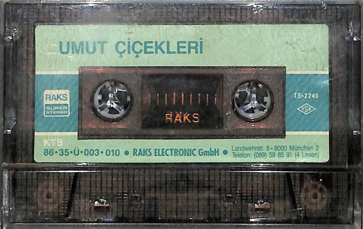 Umut Çiçekleri Kaset (İkinci El) KST26516 - 1