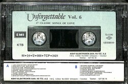 Unforgettable Vol 6 *17 Classic Songs of Love* Kaset KST23524 - 2