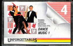 Unforgettables *4 Dance Music 1* Kaset KST23448 - 1