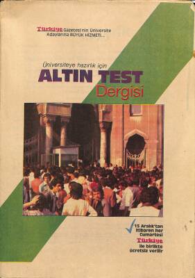 Üniversiteye Hazırlık İçin Altın Test Dergisi NDR83180 - 1