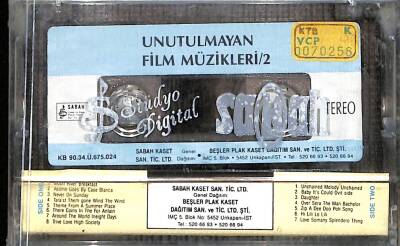 Unutulmayan Film Müzikleri 2 KASET KST22531 - 2