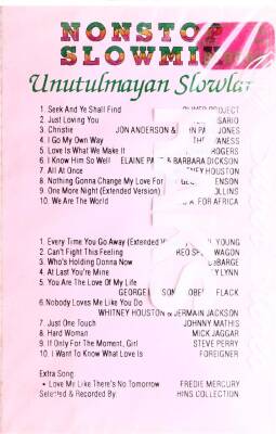 Unutulmayan Slowlar - Volume 2 Kaset KST4555 - 2