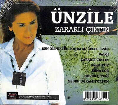 Ünzile - Zararlı Çıktım (Sıfır Ürün) CD Müzik CD1887 - 2