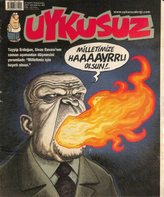 Uykusuz Haftalık Mizah Dergisi - 15 Mart 2012 Sayı 237 NDR79347 - 1