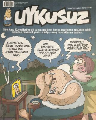 Uykusuz Haftalık Mizah Dergisi 28 Haziran 2012 Sayı 252 NDR79352 - 1