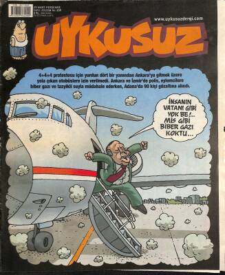 Uykusuz Haftalık Mizah Dergisi 29 Mart 2012 Sayı 239 NDR79354 - 1