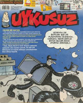 Uykusuz Haftalık Mizah Dergisi Sayı 121 24 Aralık 2009 NDR83479 - 1