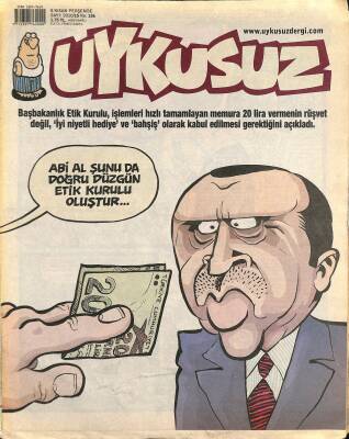 Uykusuz Haftalık Mizah Dergisi Sayı 136 8 Nisan 2010 NDR83405 - 1