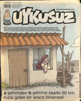 Uykusuz Haftalık Mizah Dergisi Sayı 137 15 Nisan 2010 NDR83406 - 1