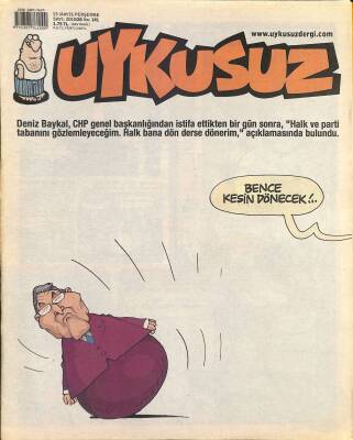 Uykusuz Haftalık Mizah Dergisi Sayı 141 13 Mayıs 2010 NDR83410 - 1