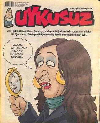 Uykusuz Haftalık Mizah Dergisi Sayı 154 12 Ağustos 2010 NDR83423 - 1