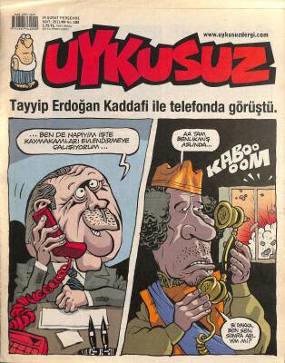 Uykusuz Haftalık Mizah Dergisi Sayı 182 24 Şubat 2011 NDR83450 - 1