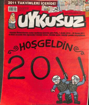 Uykusuz Mizah Dergisi 30 Aralık 2011 Perşembe Sayı1 No174 Hoşgeldin 2011 NDR73866 - 1