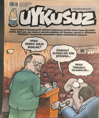 Uykusuz Mizah Dergisi 9 Aralık 2010 Perşembe Sayı50 No171 NDR73871 - 1