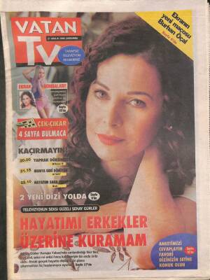 Vatan Gazetesi TV Eki 27 Aralık 2006 - Perihan Savaş Yaprak Dökümünde DRG184 - 1