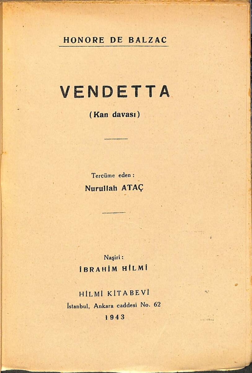 Vendetta (Kan Davası) NDR89763 - 1