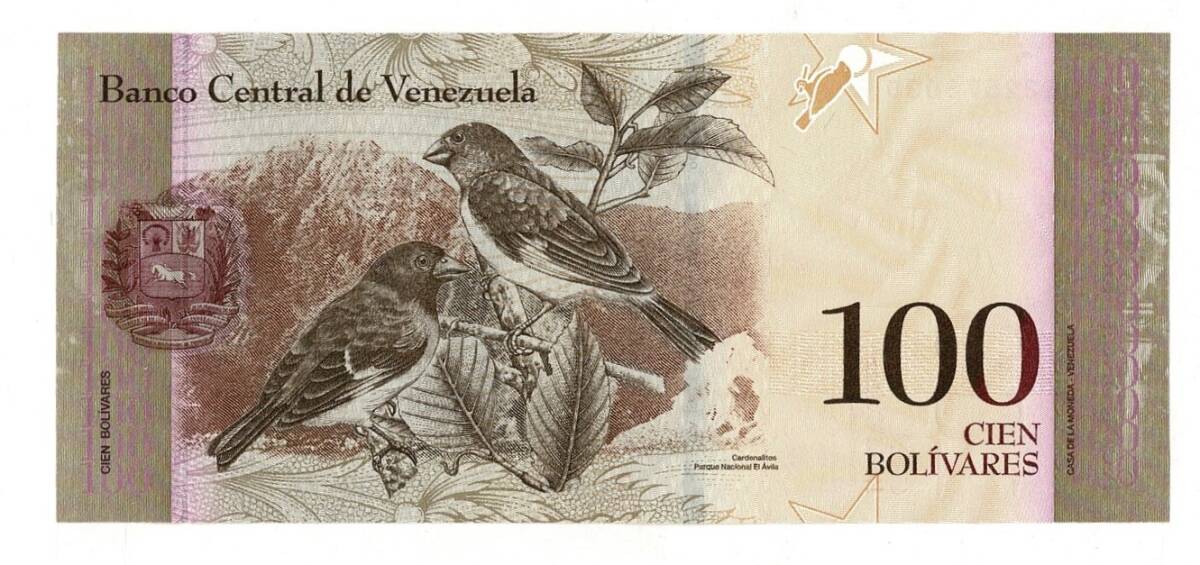 Venezuela 100 Bolivares 2015 Çil YKP7918 - 2