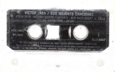 Victor Jara *Sus Mejores Canciones* Kaset KST9298 - 2