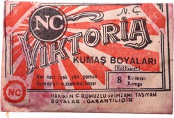 Viktoria Eski Kumaş Boyası (Kırmızı) AOB894 - 3