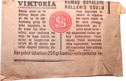 Viktoria Eski Kumaş Boyası (Koyu Pembe) AOB893 - 6