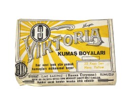 Viktoria Eski Kumaş Boyası (Koyu Sarı) AOB2384 - 3