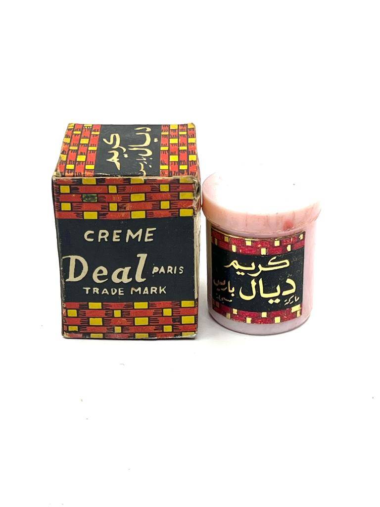 Vintage Creme Deal Paris Dolu Krem Kutusu MDL249 - 1