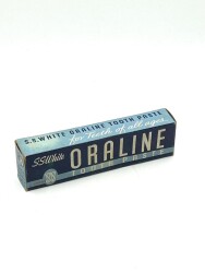 Vintage Oralıne Tooth Paste 1946 İlaç Kutusu MDL161 - 1