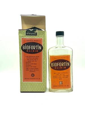 Vintage Biofortin Elixir 1945 İlaç Kutusu MDL71 - 1