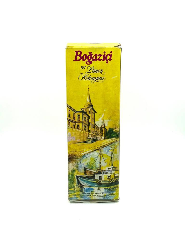 Vintage Boğaz İçi Limon Kolanyası Kutusu MDL266 - 1