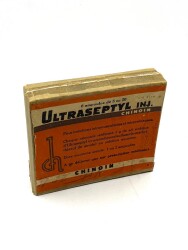 Vintage Ultraseptyl ınj 1942 Karton İlaç Kutusu MDL151 - 2