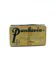 Vintage Panflavin Pastil Teneke İlaç Kutusu MDL92 - 1