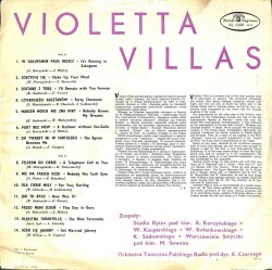 Violetta Villas – Dla Ciebie Miły 1968 Poland LP (108.5) PLK17730 - 2