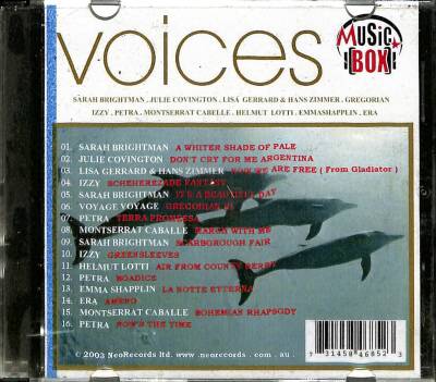 Voices * ( İkinci El ) CD Müzik CD1521 - 1