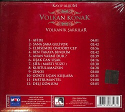 Volkan Konak - Kayıp Albüm 1/Volkanik Şarkılar CD (Sıfır) CD3763 - 2