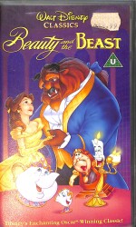 Walt Disney - Beauty And The Beast VHS Film (İkinci El) VHS7 - 1