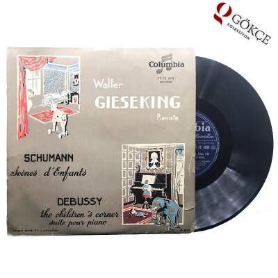 Walter Gieseking, Robert Schumann, Claude Debussy ‎– Scènes Denfants Op. 15, The Childrens Corner LP PLAK PLK972 - 1