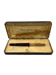 Waterman CF 1500 Altın Kaplama Dolma Kalem Uç 14 Ayar Altın 1950'ler USA Malı AOB4263 - 2